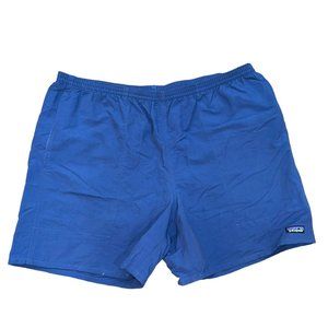 Men's‎ Patagonia Blue 6" Nylon Bathing Suit Swim Trunks Fully Lined Size XXL